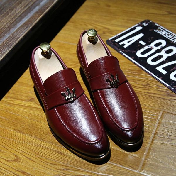dress shoes original men business black brown pu leather man party formal fashion mens slip on footwear
dress shoes original men business black brown pu leather man party formal fashion mens slip on footwear