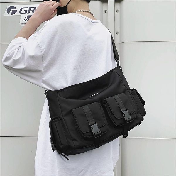 original brand messenger bag girl functional wind shoulder large capacity couple ins hip-hop tooling cross body
original brand messenger bag girl functional wind shoulder large capacity couple ins hip-hop tooling cross body