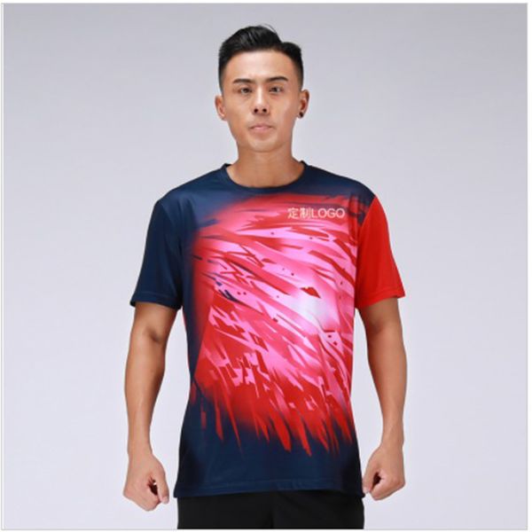 sweatshirts men's and women's sports shirts, comfortable, table tennis, badminton, volleyball two-color short-sleeved shirts, Black
sweatshirts men's and women's sports shirts, comfortable, table tennis, badminton, volleyball two-color short-sleeved shirts, Black