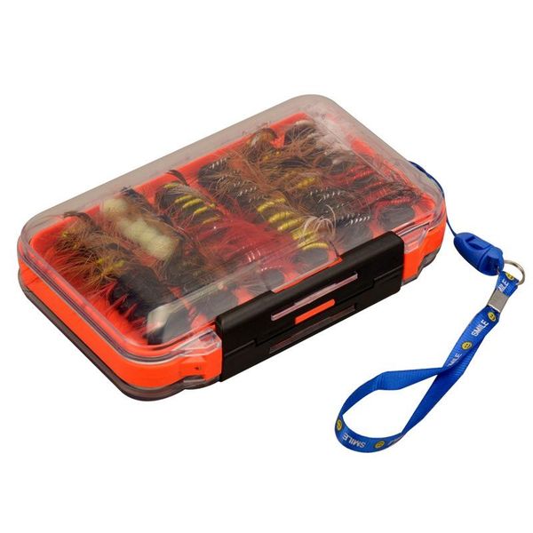 piece fishing dry flies wet assortment kit with waterproof box for trout and bass hooks
piece fishing dry flies wet assortment kit with waterproof box for trout and bass hooks