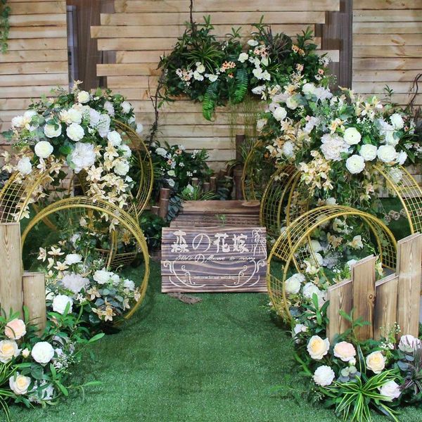 party decoration customize wedding props concentric round road introduction sen t-road lead stage welcome window layout
party decoration customize wedding props concentric round road introduction sen t-road lead stage welcome window layout