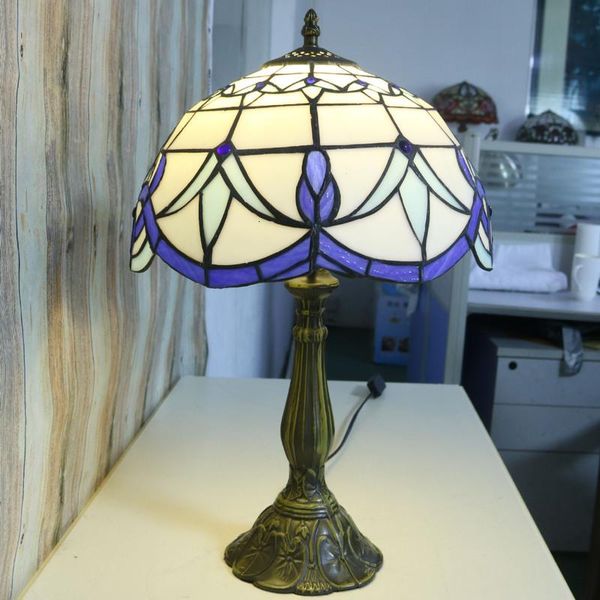 table lamps 12 inch tiffany lamp stained glass european baroque classic for living room e27 110-240v
table lamps 12 inch tiffany lamp stained glass european baroque classic for living room e27 110-240v