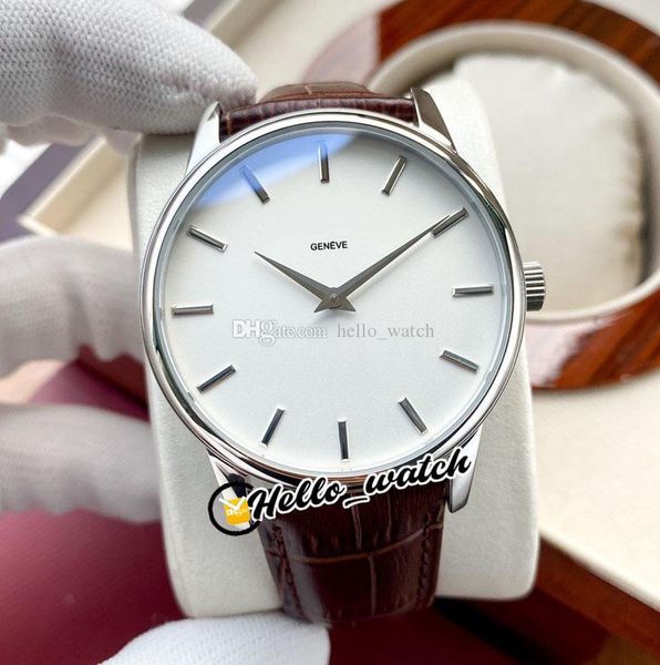 41mm traditionnelle 43076/000p 43076 white dial automatic mens watch stick markers steel case brown leather strap watches hello_watch hwvc g, Slivery;brown
41mm traditionnelle 43076/000p 43076 white dial automatic mens watch stick markers steel case brown leather strap watches hello_watch hwvc g, Slivery;brown