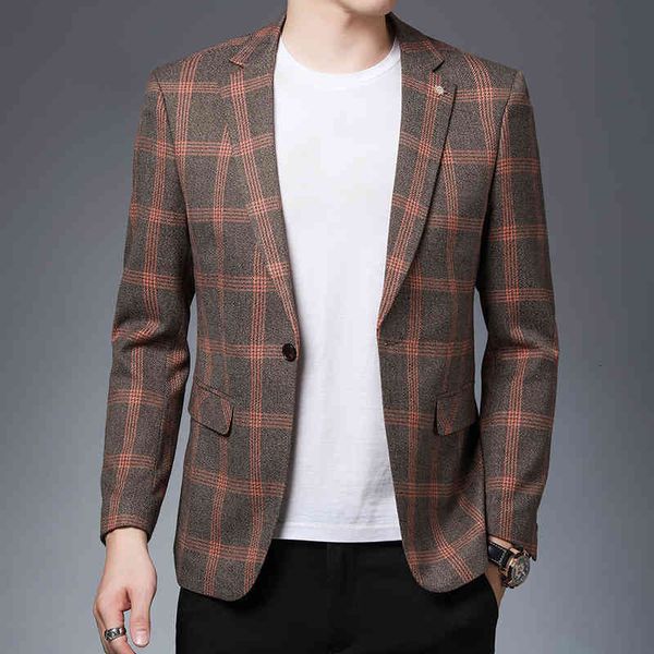 men's suits & blazers 2021 fall and winter casual korean male business suit british chess thin jacket, White;black
men's suits & blazers 2021 fall and winter casual korean male business suit british chess thin jacket, White;black