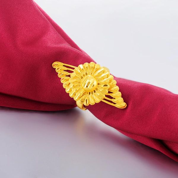 wedding rings vietnam alluvial gold big flower designs fashion delicate keep color plated open, Slivery;golden
wedding rings vietnam alluvial gold big flower designs fashion delicate keep color plated open, Slivery;golden