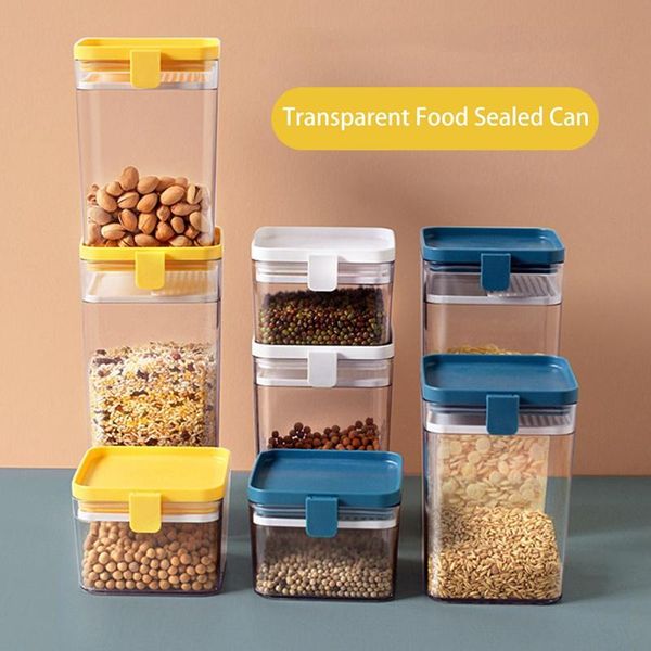 storage bottles & jars 500/1000/1600 ml container plastic kitchen refrigerator noodle box multi grain tank transparent sealed can
storage bottles & jars 500/1000/1600 ml container plastic kitchen refrigerator noodle box multi grain tank transparent sealed can