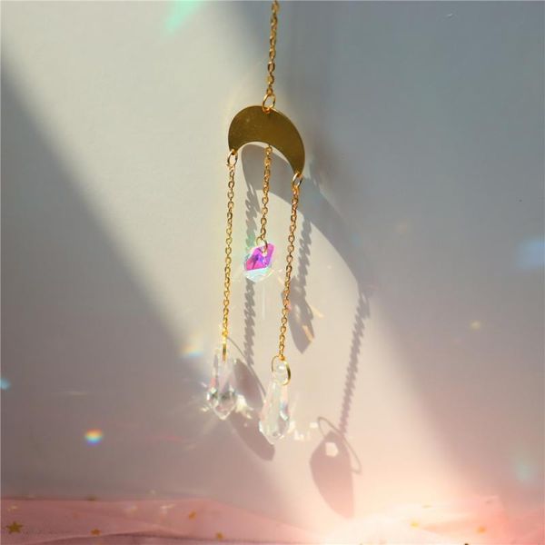 decorative objects & figurines crystal wind chime aurora chimes rainbow maker moon sun pendant dream catcher window curtains home room decor
decorative objects & figurines crystal wind chime aurora chimes rainbow maker moon sun pendant dream catcher window curtains home room decor