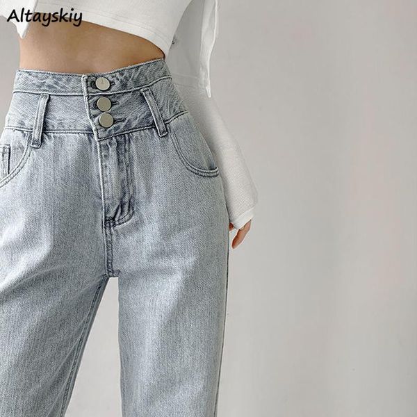 women's jeans vintage high waist women single-breasted loose denim trousers ladies ol all-match streetwear baggy mopping elegant modern, Blue
women's jeans vintage high waist women single-breasted loose denim trousers ladies ol all-match streetwear baggy mopping elegant modern, Blue
