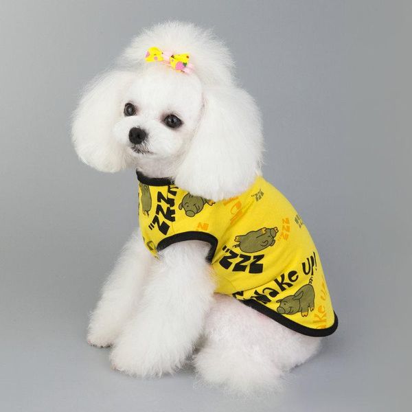 dog apparel pet spring and summer clothing cotton vest piggy print design short sleeves are very suitable for weather
dog apparel pet spring and summer clothing cotton vest piggy print design short sleeves are very suitable for weather