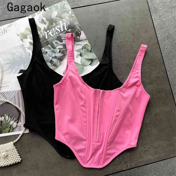 crop women summer solid short club camis slim fashion ladies streetwear wild harajuku camisole 210531, White
crop women summer solid short club camis slim fashion ladies streetwear wild harajuku camisole 210531, White