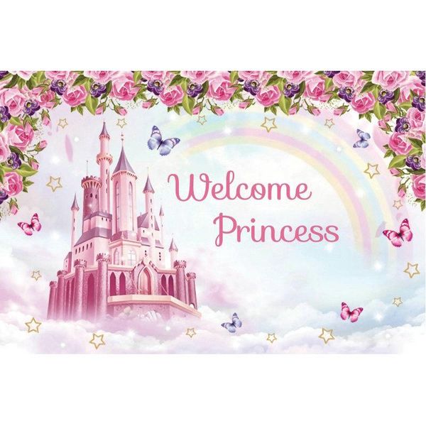 party decoration welcome princess backdrop fairytale castle flower pography background baby shower birthday po booth props
party decoration welcome princess backdrop fairytale castle flower pography background baby shower birthday po booth props