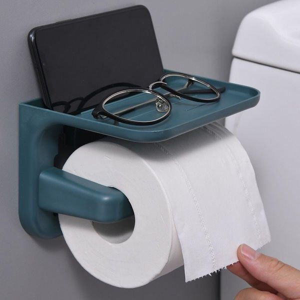 punch-wc napkin holder bathroom phone glasses storage rack multifunction wall-mounted roll paper convenience e11764 toilet holders 
punch-wc napkin holder bathroom phone glasses storage rack multifunction wall-mounted roll paper convenience e11764 toilet holders
