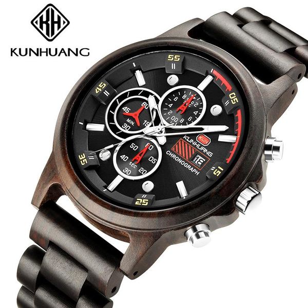 wristwatches 2021 wooden black watch men erkek kol saati stylish wood timepieces chronograph military quartz watches in gift bo, Slivery;brown
wristwatches 2021 wooden black watch men erkek kol saati stylish wood timepieces chronograph military quartz watches in gift bo, Slivery;brown