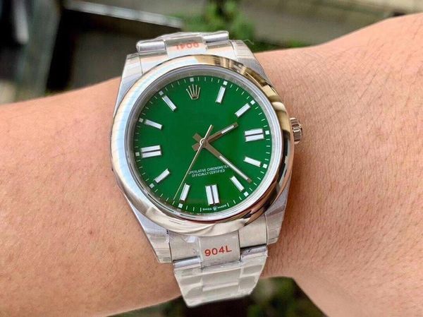 Luxury watch men's watches oyster datejust green dail wristwatches stainless steel strap automatic movement calendar 7 colors
Luxury watch men's watches oyster datejust green dail wristwatches stainless steel strap automatic movement calendar 7 colors