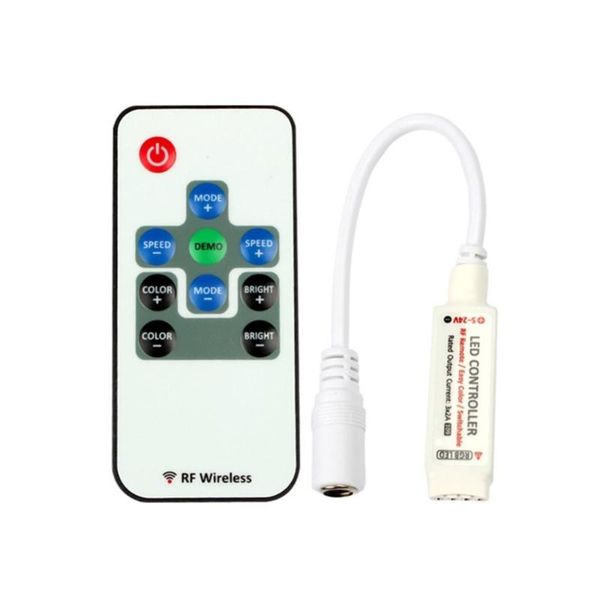 10pcs/lot dc 5v-24v 10 key mini rf remote controller for 3528 rgb led strip light strips
10pcs/lot dc 5v-24v 10 key mini rf remote controller for 3528 rgb led strip light strips