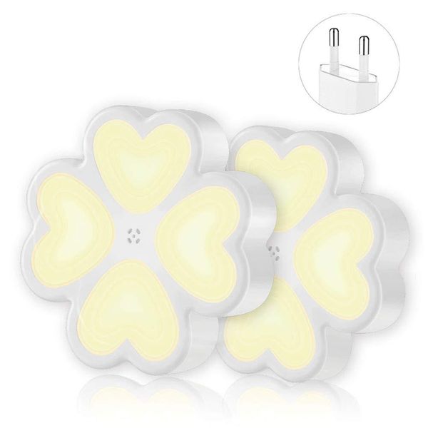 clovers intelligent light control led nightlight bedroom decorative lamp feeding lamp for baby with us, eu, uk plug
clovers intelligent light control led nightlight bedroom decorative lamp feeding lamp for baby with us, eu, uk plug