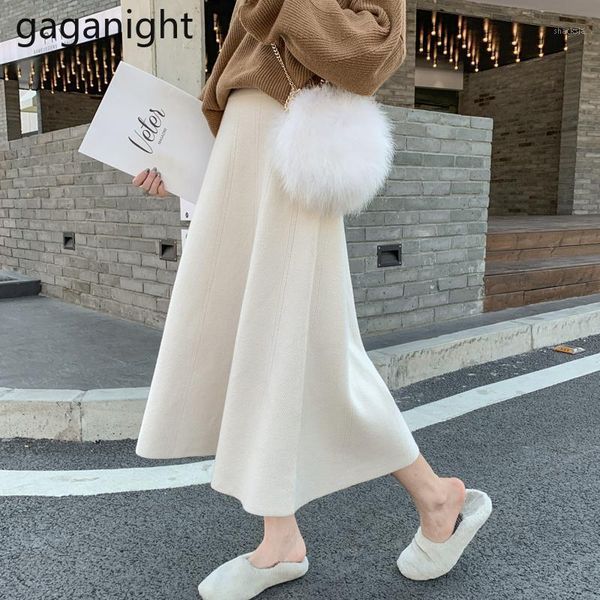 gaganight korean women casual elastic high waist long a-line skirts 2021 spring knitted warm ladies solid loose faldas, Black
gaganight korean women casual elastic high waist long a-line skirts 2021 spring knitted warm ladies solid loose faldas, Black