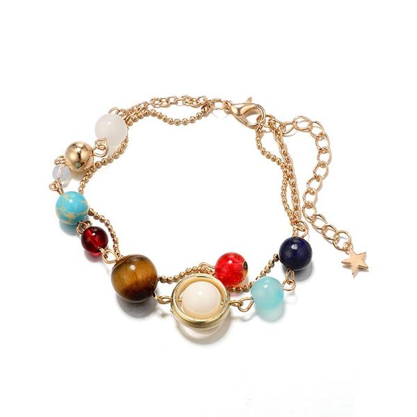anklets universe galaxy eight planets anklet bracelet natural stone beads guardian star sweater chain gold color, Red;blue
anklets universe galaxy eight planets anklet bracelet natural stone beads guardian star sweater chain gold color, Red;blue
