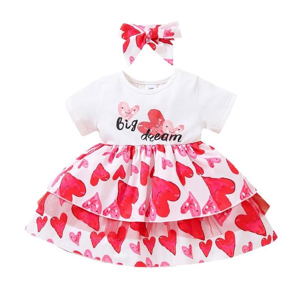 girl's dresses summer baby girl\u2021s short sleeve dress and headband fashion heart pattern double layer a-line princess, Red;yellow
girl's dresses summer baby girl\u2021s short sleeve dress and headband fashion heart pattern double layer a-line princess, Red;yellow