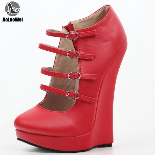 women pu leather stiletto sandals female fashion high heels shoes pumps spring/summer/autumn party wedges plus size 36-46, Black
women pu leather stiletto sandals female fashion high heels shoes pumps spring/summer/autumn party wedges plus size 36-46, Black