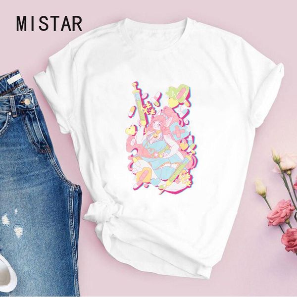 women's t-shirt kawaii anime girl t shirt women harajuku short sleeve cartoon printed summer loose tshirt graphic tees female, White
women's t-shirt kawaii anime girl t shirt women harajuku short sleeve cartoon printed summer loose tshirt graphic tees female, White