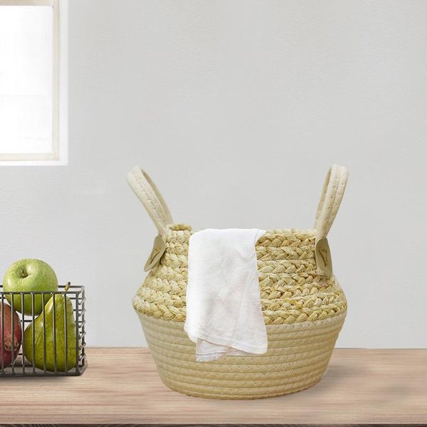 woven straw basket 1pc household supplies multi-purpose fridendly generic kitchen organizer corn fiber flower pot storage baskets
woven straw basket 1pc household supplies multi-purpose fridendly generic kitchen organizer corn fiber flower pot storage baskets