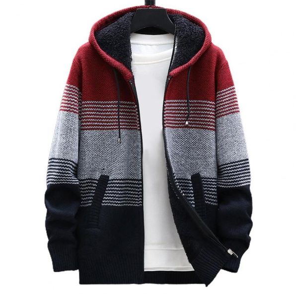 men's jackets oversize men knitted coat color block hooded sweatshirts autumn winter thicken plush warm cardigan male jacket, Black;brown
men's jackets oversize men knitted coat color block hooded sweatshirts autumn winter thicken plush warm cardigan male jacket, Black;brown