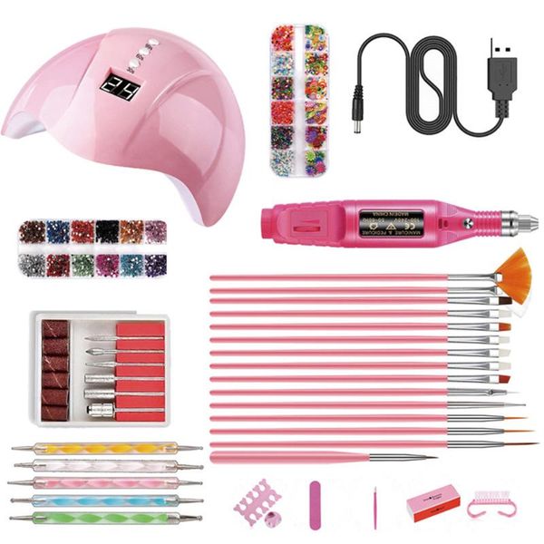 electric nail drill manicure sets soak off uv led lamp dryer polish kit set art kits
electric nail drill manicure sets soak off uv led lamp dryer polish kit set art kits