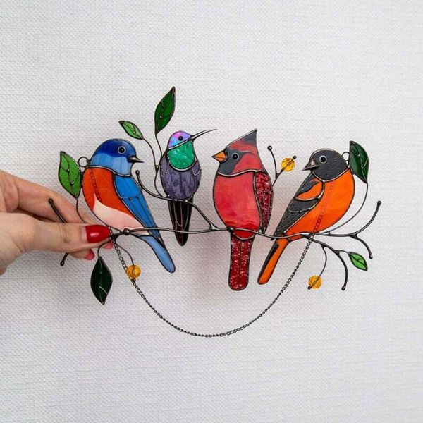 40# birds rainbow suncatcher window hanging vintage garden decoration outdoor pendants yard home decor bird series ornaments decorations
40# birds rainbow suncatcher window hanging vintage garden decoration outdoor pendants yard home decor bird series ornaments decorations