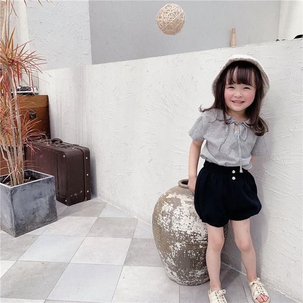 kids girl short 2021 summer children's clothing girls korean version of the shorts children buttoned, Black
kids girl short 2021 summer children's clothing girls korean version of the shorts children buttoned, Black