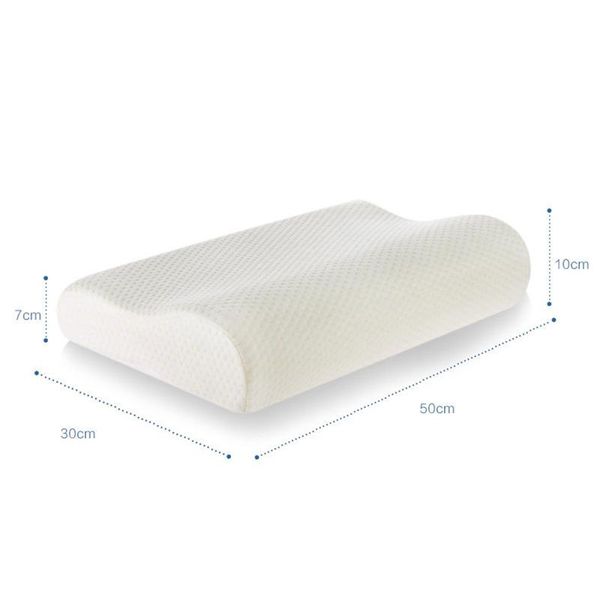 memory foam pillow ergonomic bed slow rebound for sleeping neck pain relief rt88