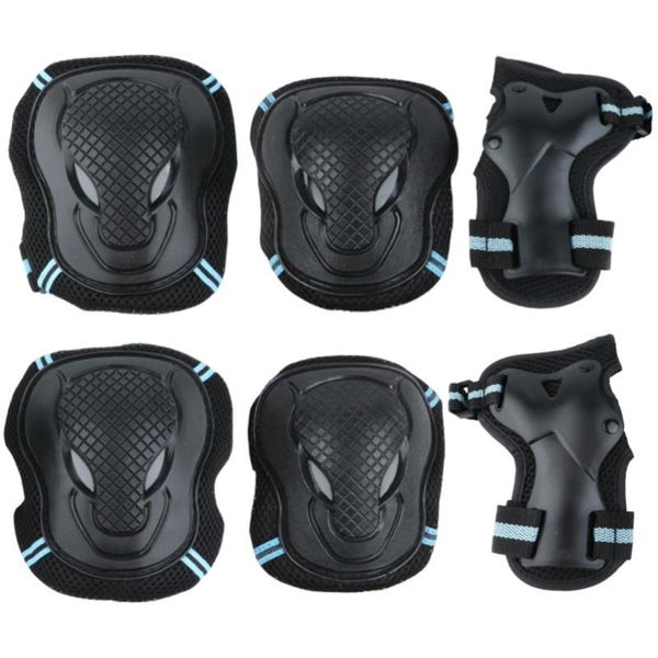 elbow & knee pads 6pcs/set skating protective gear set bicycle skateboard ice skate roller protector for kids gift, Black;gray
elbow & knee pads 6pcs/set skating protective gear set bicycle skateboard ice skate roller protector for kids gift, Black;gray