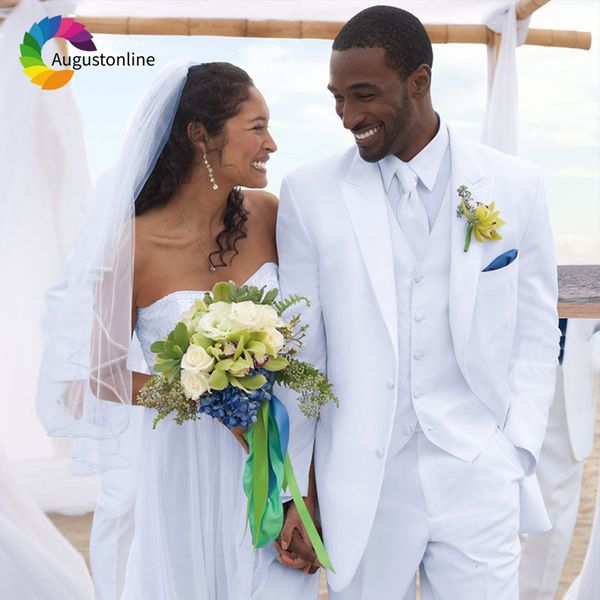 men's suits & blazers wedding for man white men bridegroom groomsmen custom slim fit formal blazer tuxedo tailor costumes 3pi, White;black
men's suits & blazers wedding for man white men bridegroom groomsmen custom slim fit formal blazer tuxedo tailor costumes 3pi, White;black