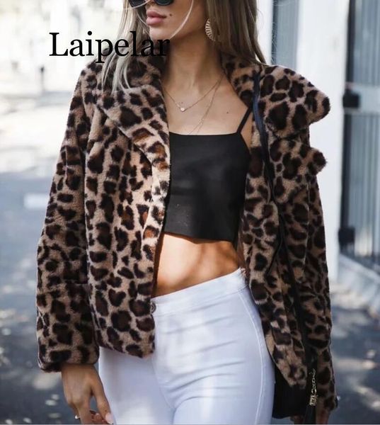 women's jackets laipelar leopard print fluffy loose coat fashionable warm soft nap women jacket autumn winter coats ladies 2021, Black;brown
women's jackets laipelar leopard print fluffy loose coat fashionable warm soft nap women jacket autumn winter coats ladies 2021, Black;brown