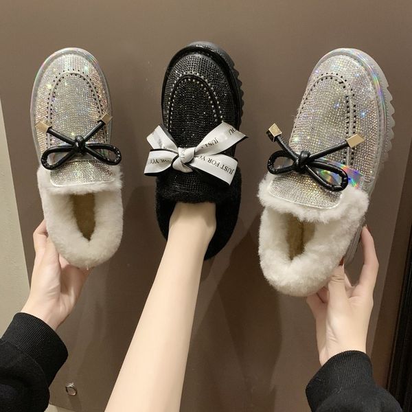 dress shoes snowboots of women winter furry short tube flat boots students more velvet cotton bow-knot shoes 3f1p, Black
dress shoes snowboots of women winter furry short tube flat boots students more velvet cotton bow-knot shoes 3f1p, Black