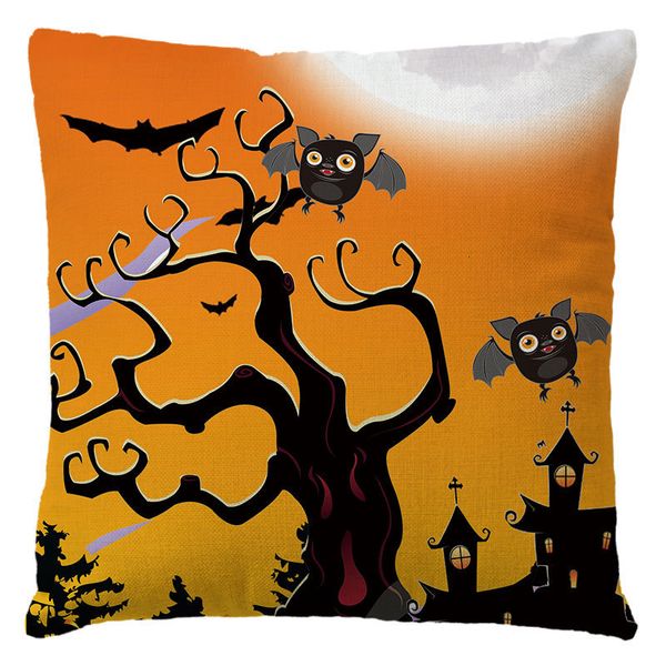 high of design quality sense pillow cushion halloween pillow cover print linen