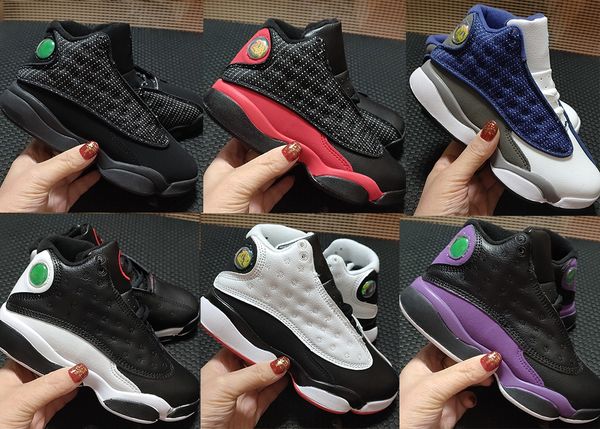 kids 13 basketball shoes sale 13s boy girl sneakers black cat bred flint he got game court purple playoff sports trainers size 28-35
kids 13 basketball shoes sale 13s boy girl sneakers black cat bred flint he got game court purple playoff sports trainers size 28-35