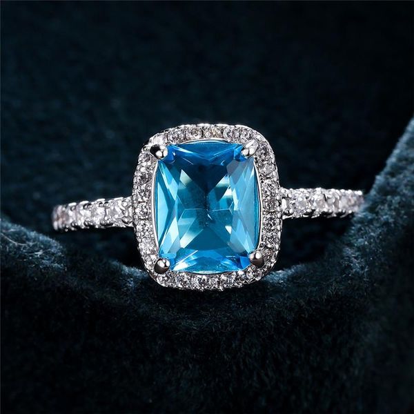wedding rings luxury birthstone engagement promise ring aqua blue square zircon white crystal small stone for women jewelry, Slivery;golden
wedding rings luxury birthstone engagement promise ring aqua blue square zircon white crystal small stone for women jewelry, Slivery;golden