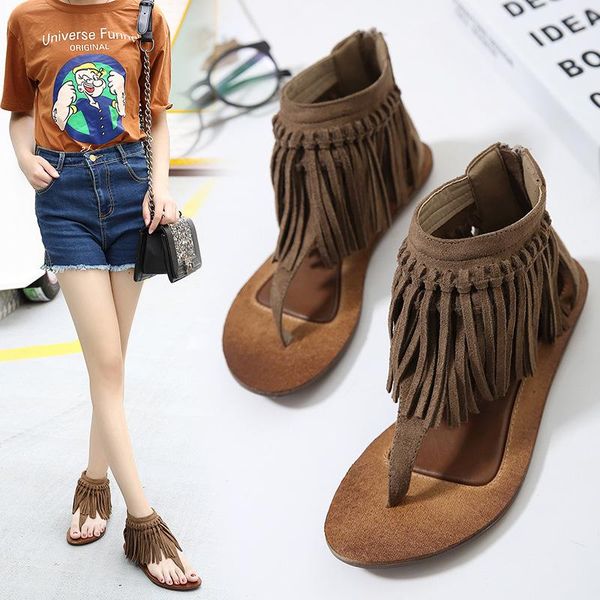 tassel women sandals shoes 2021 beach ladies summer sandles for flip flops fashion gladiator flat, Black
tassel women sandals shoes 2021 beach ladies summer sandles for flip flops fashion gladiator flat, Black