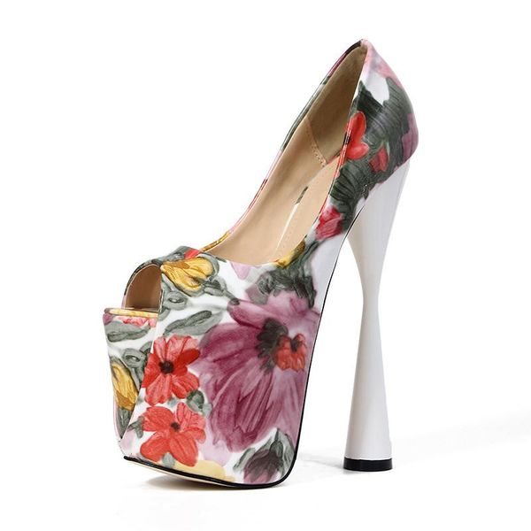 european style women's shoes painted printing fashion super high heels height 20cm pumps with platform peep toe size: 34--50 dress, Black
european style women's shoes painted printing fashion super high heels height 20cm pumps with platform peep toe size: 34--50 dress, Black