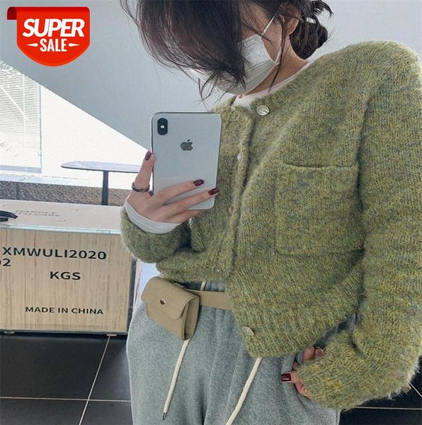 lazy style sweater women loose outer wear korean pullover/cardigan retro hong kong #ae7d, Black
lazy style sweater women loose outer wear korean pullover/cardigan retro hong kong #ae7d, Black
