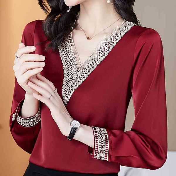 blusas women blouses femme long sleeve blouse women blusas mujer de moda hollow v-neck chiffon blouse shirt women e747 210602, White
blusas women blouses femme long sleeve blouse women blusas mujer de moda hollow v-neck chiffon blouse shirt women e747 210602, White