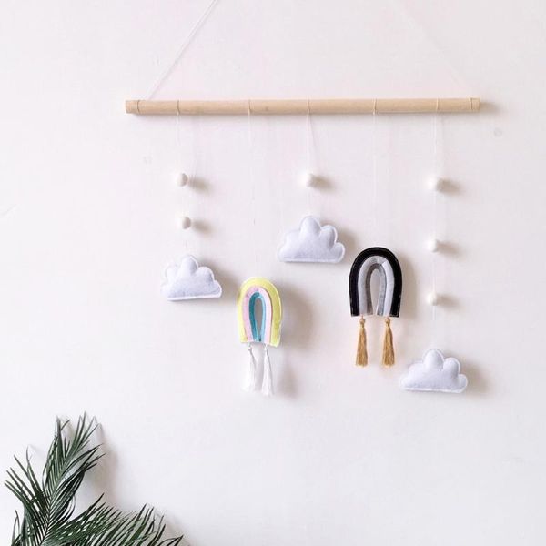 decorative objects & figurines wooden wall drop ornament cloud rainbow felt pendant baby kids room nursery hanging decoration home decor cra
decorative objects & figurines wooden wall drop ornament cloud rainbow felt pendant baby kids room nursery hanging decoration home decor cra