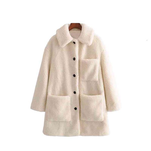 women's wool & blends causal women grain cashmere overcoats winter fashion ladies solid soft outercoat streetwear female pocket lo, Black
women's wool & blends causal women grain cashmere overcoats winter fashion ladies solid soft outercoat streetwear female pocket lo, Black