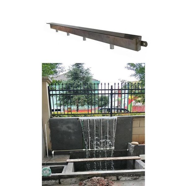 pool waterfall outdoor 304 stainless steel water spillway fountain for spa swimming decoration/wall fountains garden decorations
pool waterfall outdoor 304 stainless steel water spillway fountain for spa swimming decoration/wall fountains garden decorations