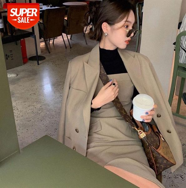 women's fashion hong kong style retro chic tea break french dress suit two-piece women #w58j, Black;gray
women's fashion hong kong style retro chic tea break french dress suit two-piece women #w58j, Black;gray