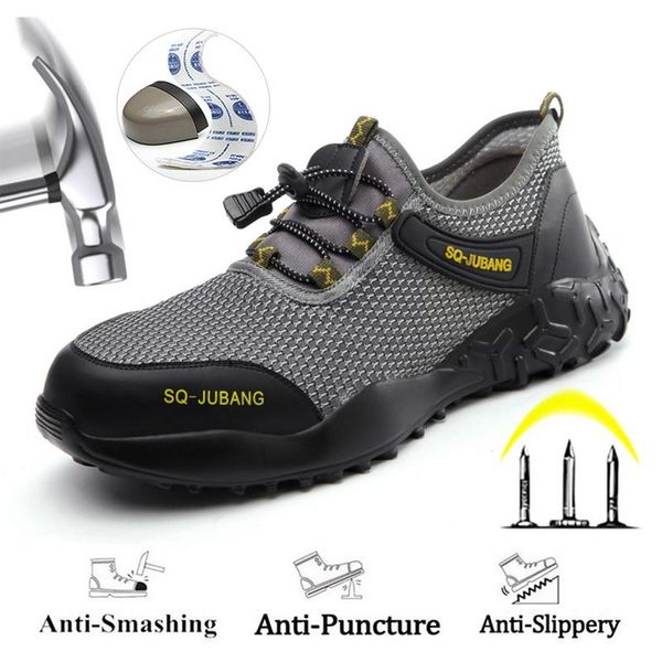 boots men's light weight outdoor plus size steel toe anti smashing working shoes men puncture proof safety, Black
boots men's light weight outdoor plus size steel toe anti smashing working shoes men puncture proof safety, Black