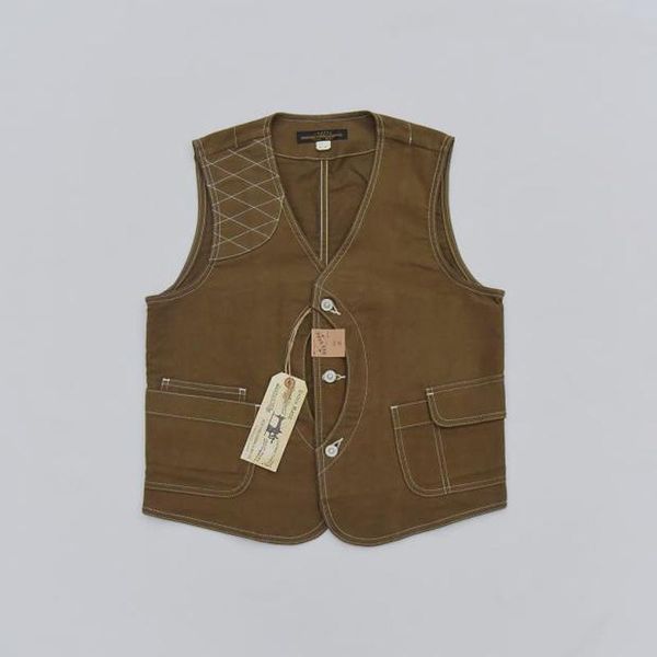 men's vests 2021 cotton twill hunting waistcoat vintage men game pocket workwear vest, Black;white
men's vests 2021 cotton twill hunting waistcoat vintage men game pocket workwear vest, Black;white