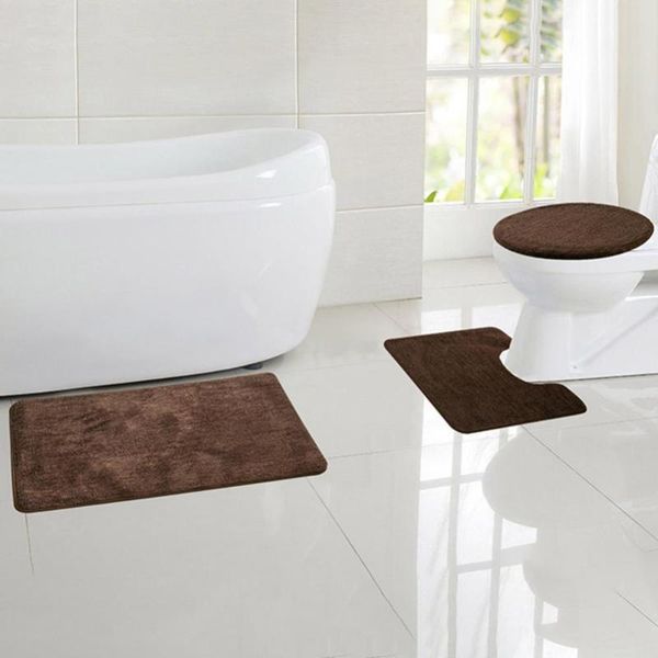 soft and non-linting bathroom carpet set household toilet combination solid color decorative floor mat bath mats
soft and non-linting bathroom carpet set household toilet combination solid color decorative floor mat bath mats