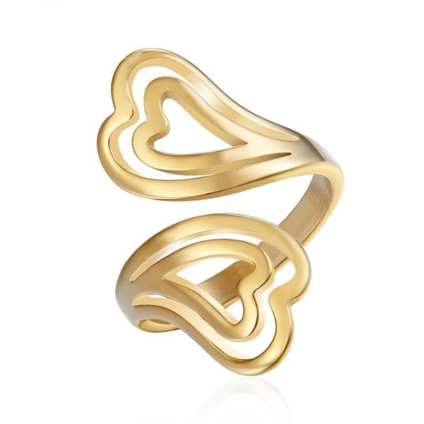 wedding rings borasi 2021 double love heart style for women fashion party jewelry female gift romantic cute bands ring, Slivery;golden
wedding rings borasi 2021 double love heart style for women fashion party jewelry female gift romantic cute bands ring, Slivery;golden